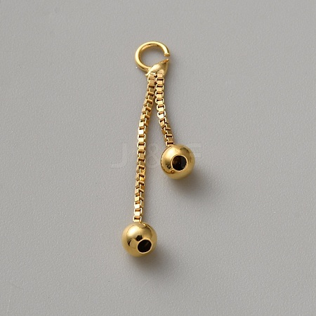 Brass Pendants KK-WH0095-28G-1