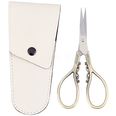 2Pcs 2 Style Zinc Alloy Scissor TOOL-SC0001-30-1