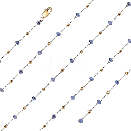304 Stainless Steel Link Chain Necklaces NJEW-SW00051-1