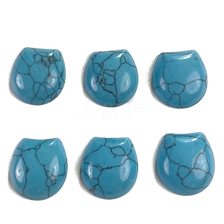 Synthetic Turquoise Tortoise Shell Figurines Statues for Home Desk Decorations PW-WG89795-05-1
