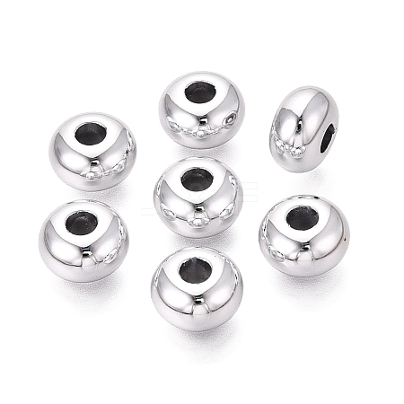 UV Plating Acrylic European Beads OACR-N160-26B-1