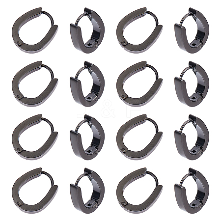 10 Pairs 304 Stainless Steel Hoop Earrings EJEW-UN0001-73-1