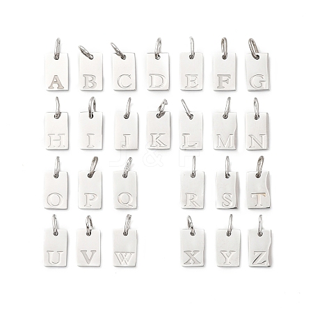 26Pcs 304 Stainless Steel Charmts Set STAS-A125-02P-1