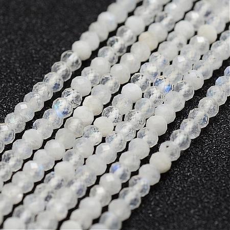 Natural Rainbow Moonstone Quartz Bead Strands G-G663-41-3mm-1