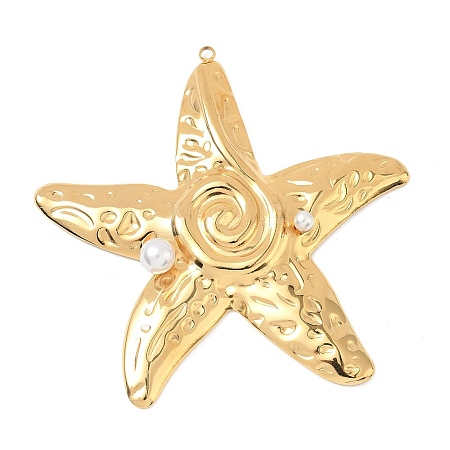 304 Stainless Steel Big Pendants X-STAS-L026-14G-1