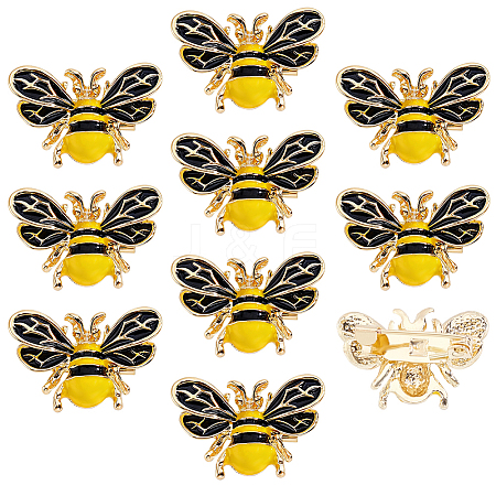Alloy Enamel Pins JEWB-WH0030-105B-1