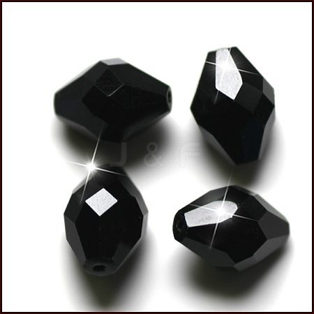 Imitation Austrian Crystal Beads SWAR-F054-13x10mm-23-1