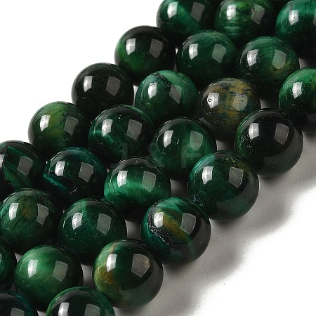 Dyed Natural Tiger Eye Beads Strands G-G102-A01-04-1