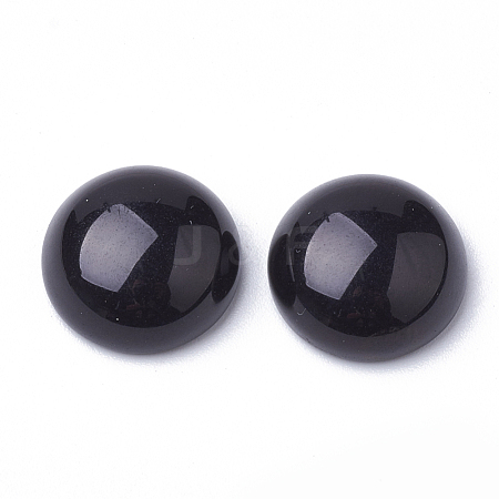 Opaque Resin Cabochons CRES-Q202-12mm-13-1