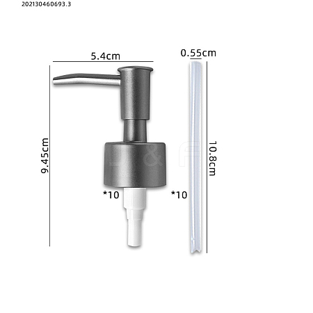 Acrylic Dispenser Pump Bottles Head SIMO-PW0001-446C-1
