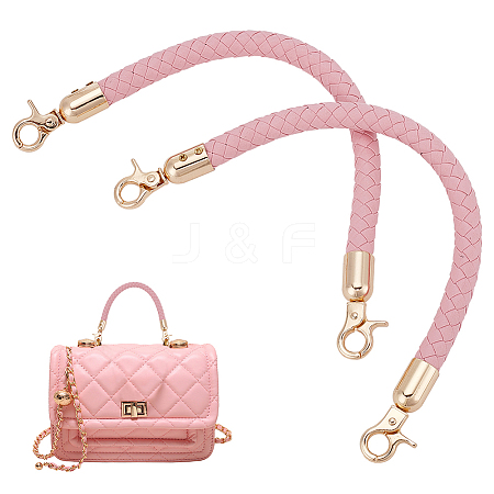   PU Leather Braided Bag Straps FIND-PH0009-40B-1