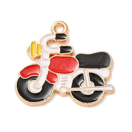 Alloy with Enamel Pendants AL-CBA9CD2-03B-1