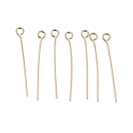 Brass Eye Pins KK-CBA1A60-14B-G-1