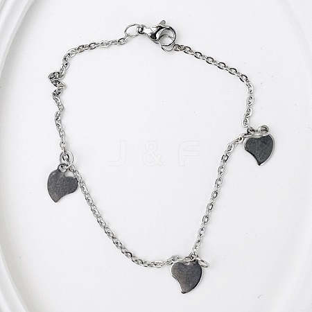 Bohemian Style Stainless Steel Charm Bracelets QO5995-3-1