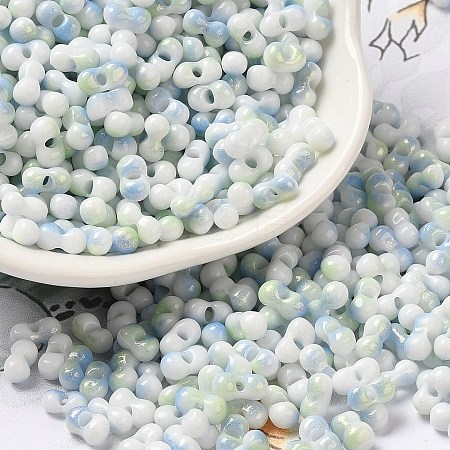 Baking Paint Glass Seed Beads SEED-F005-01A-13-1