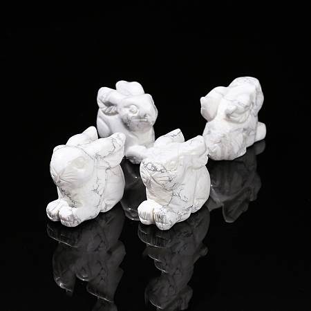 Natural Howlite Display Decorations PW-WG14A90-14-1