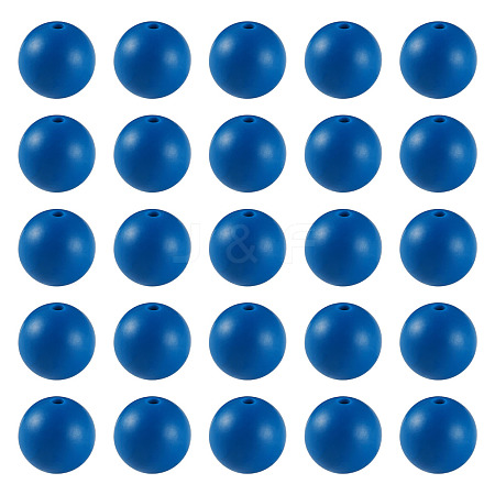 50Pcs Food Grade Eco-Friendly Silicone Beads SIL-TADJ0001-03G-1