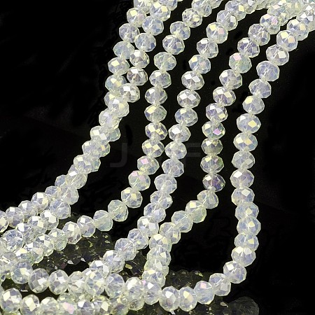 Electroplate Glass Beads Strands EGLA-A034-J2mm-T05-1