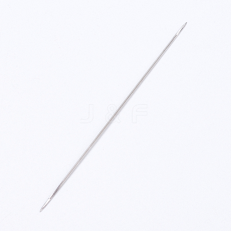 Iron Open Beading Needle IFIN-P036-01B-1