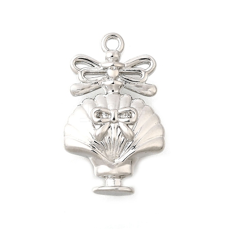 Brass Pendants KK-C096-10P-1