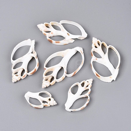 Natural Shell Big Pendants BSHE-T015-19-1