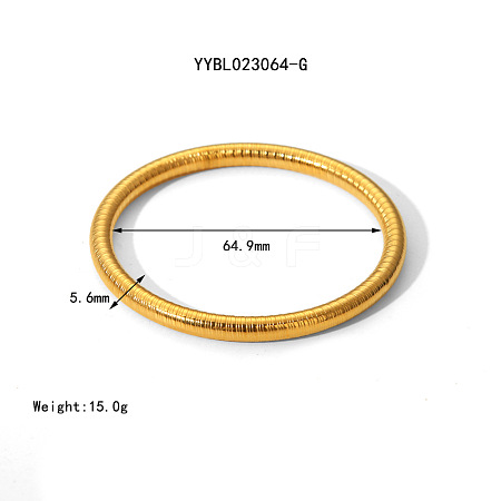 Stainless Steel Bangles for Women ET8898-5-1