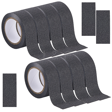 8 Roll Glitter Adhesive Plastic Tapes DIY-CP0011-84B-1