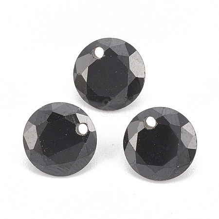 Cubic Zirconia Charms ZIRC-N033-C-01-1