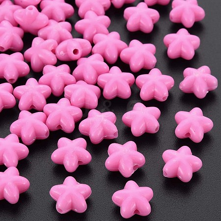 Opaque Acrylic Beads LS-MACR-S373-26-A04-1