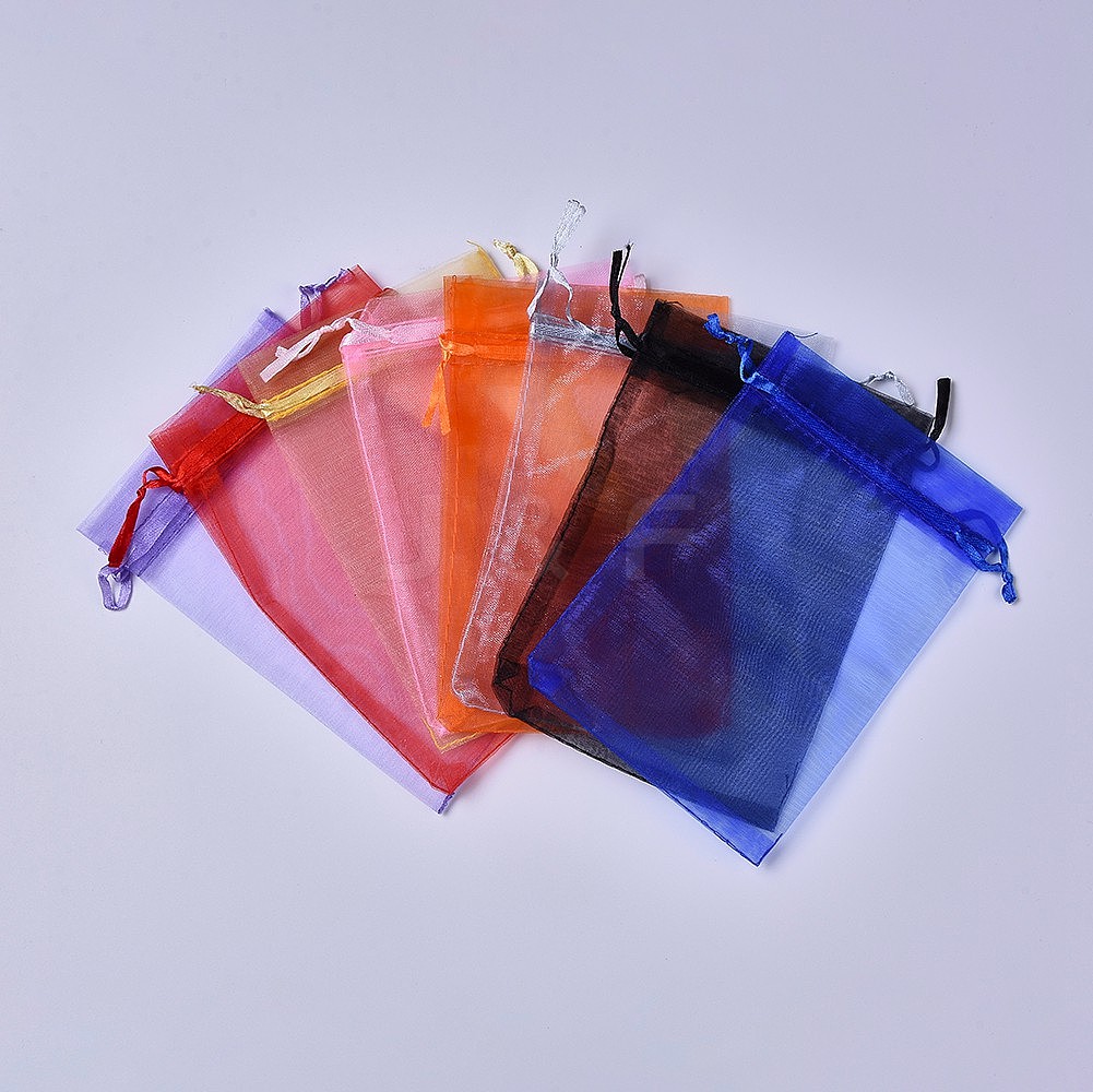 Wholesale Solid Color Organza Bags - Jewelryandfindings.com