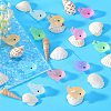 70Pcs 7 Colors Luminous Resin Home Display Decorations RESI-SZ0003-31-4