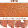 4 Pcs 4 Styles PU Leather Bottom FIND-CA0002-15-5