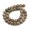 Natural Tibetan 3-Eye dZi Agate Beads Strands G-A240-A03-01-3