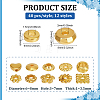 480Pcs 12 Styles Alloy Beads FIND-PH0028-82B-2