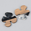 Resin & Walnut Wood Pendants RESI-S389-052B-A02-2