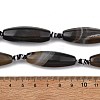 Natural Banded Agate Beads Strands GG-T001-01A-5