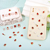 48Pcs 12 Styles Alloy Rhinestone Cabochons MRMJ-TA0001-45B-8