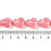 Transparent Glass Enamel Beads Strands GLAA-B021-06H-4