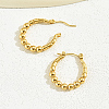 304 Stainless Steel Hoop Earrings JM7846-2