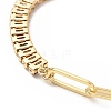 Cubic Zirconia Tennis Bracelet BJEW-A132-17G-01-4