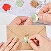 CRASPIRE 80Pcs 4 Colors Tree of Life Adhesive Wax Seal Stickers DIY-CP0010-19-6