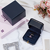 Rectangle Cardboard Jewelry Couple Ring Storage Boxes CON-CL0001-15-4