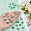 20Pcs Natural Green Aventurine European Beads G-PA0002-34C-3
