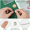 100Pcs 304 Stainless Steel Beads FIND-UN0016-19-4