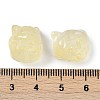 Transparent Spray Paint Glass Beads X1-GLAA-H035-01G-3