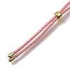 2.5MM Adjustable Braided Nylon Cords Necklace Making FB-CBAA152-02G-35-2