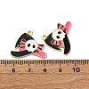 Halloween Alloy Enamel Pendants STAS-I354-01G-E-3