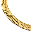 304 Stainless Steel Herringbone Chain Necklaces NJEW-P282-07G-2