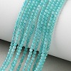 Natural Amazonite Beads Strands X-G-Z150-B01-2mm-1