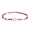 Natural Tourmaline Beaded Bracelets PW-WG613CF-01-6